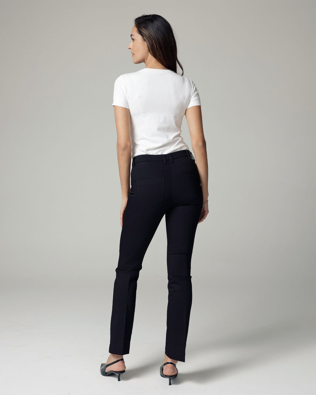 Black Bootcut Trousers | The Venezia
