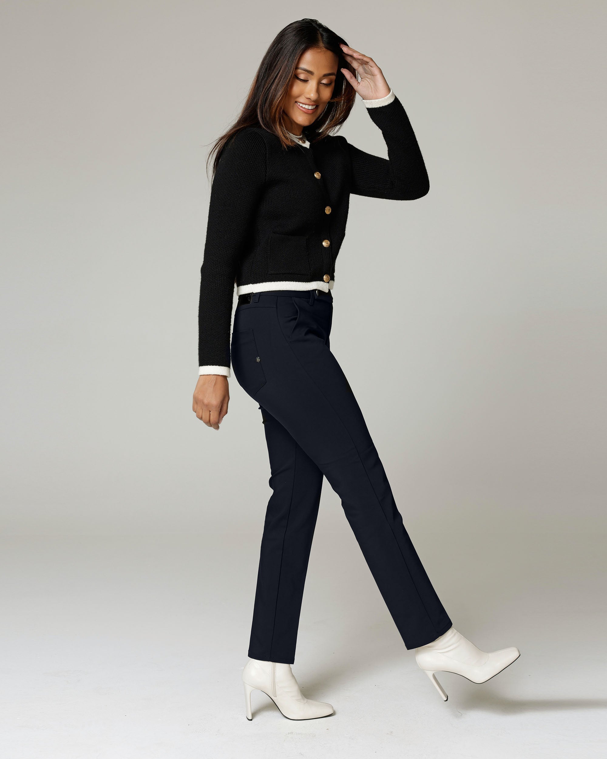 Navy Chinos | The Latina