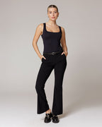 Black Flare Trousers | The Dolce