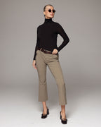 Stone Ankle Bootcut Trousers | The Lima