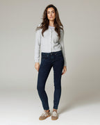 Blue-Black Overdyed Jeans | The Noemi