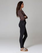 Blue Black Skinny Jeans | The Manuela