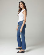Super Vintage Blue Flare High-Rise Jeans | The Catania