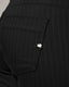 Black Pinstripe Skinny Trousers | The Amara