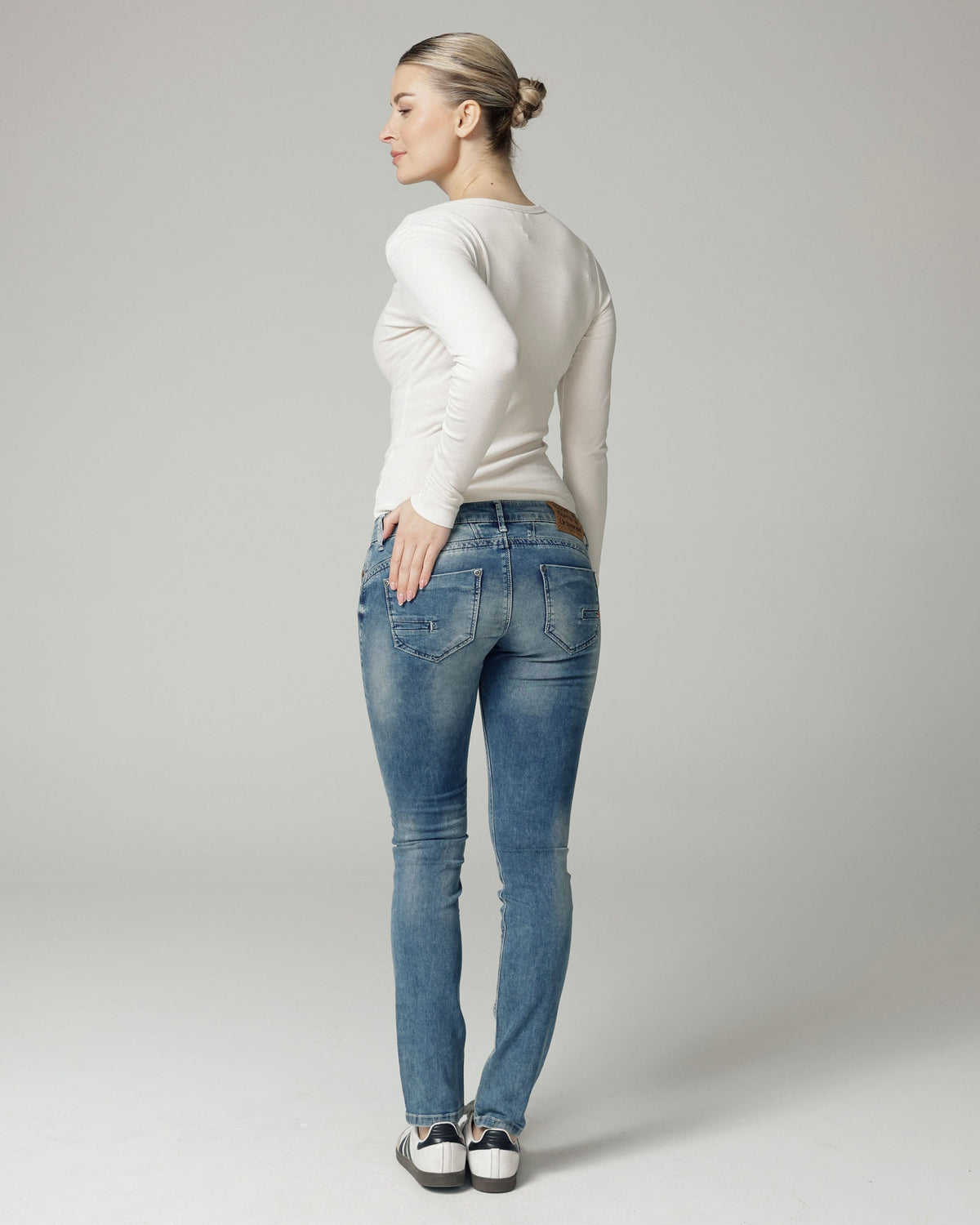 Used Effect Wash Slim Jeans | The Sun