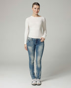 Used Effect Wash Slim Jeans | The Sun