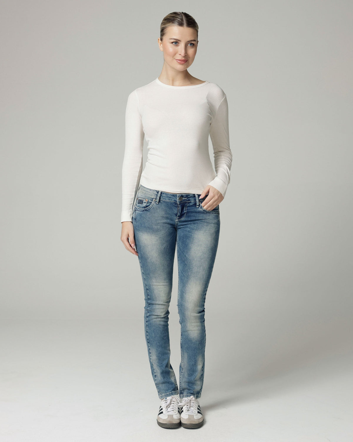Used Effect Wash Slim Jeans | The Sun