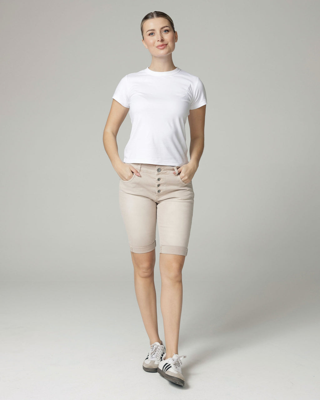 Rose Bermuda Shorts | The Lisa