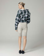 Grey Bermuda Shorts | The Lisa