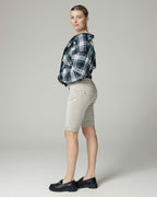 Grey Bermuda Shorts | The Lisa