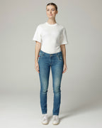 Light Mid Blue Vintage Slim Jeans | The Nelly