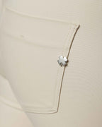 Cream Skinny Trousers | The Amara
