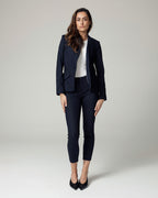 Navy Skinny Trousers | The Amara