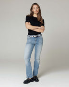Super Vintage Looking Straight Jeans | The Messina