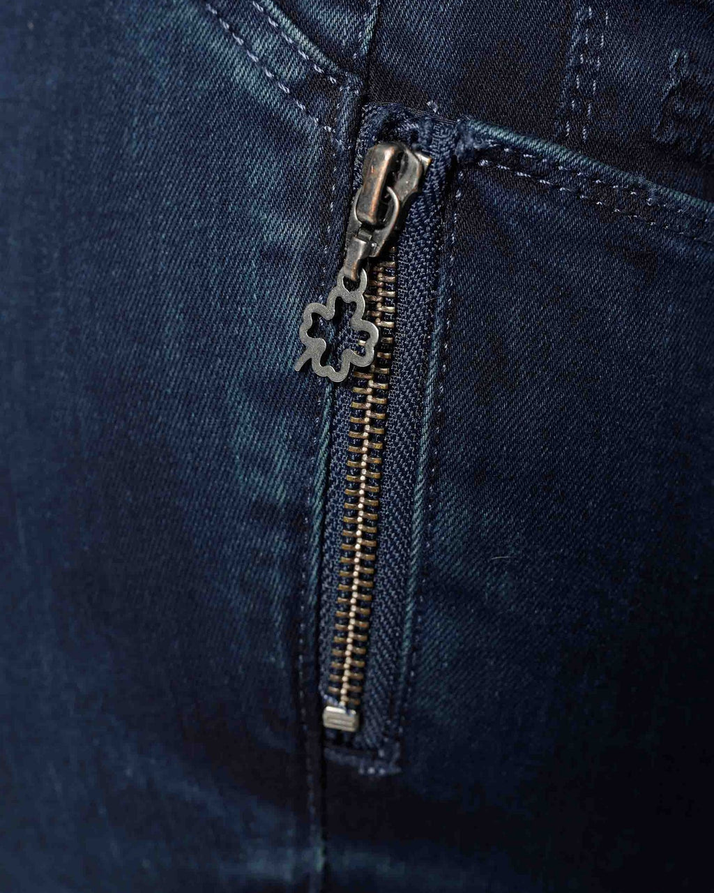 Blue-Black Overdyed Jeans | The Noemi