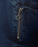 Blue-Black Overdyed Jeans | The Noemi
