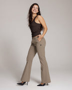 Stone Flare Trousers | The Dolce