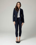 Navy Skinny Trousers | The Amara