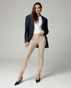 Sand Skinny Trousers | The Amara