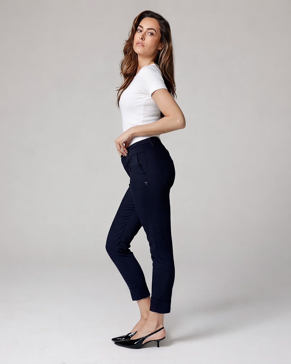 Navy Chinos | The Lola