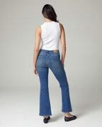 Super Vintage Blue Flare High-Rise Jeans | The Catania