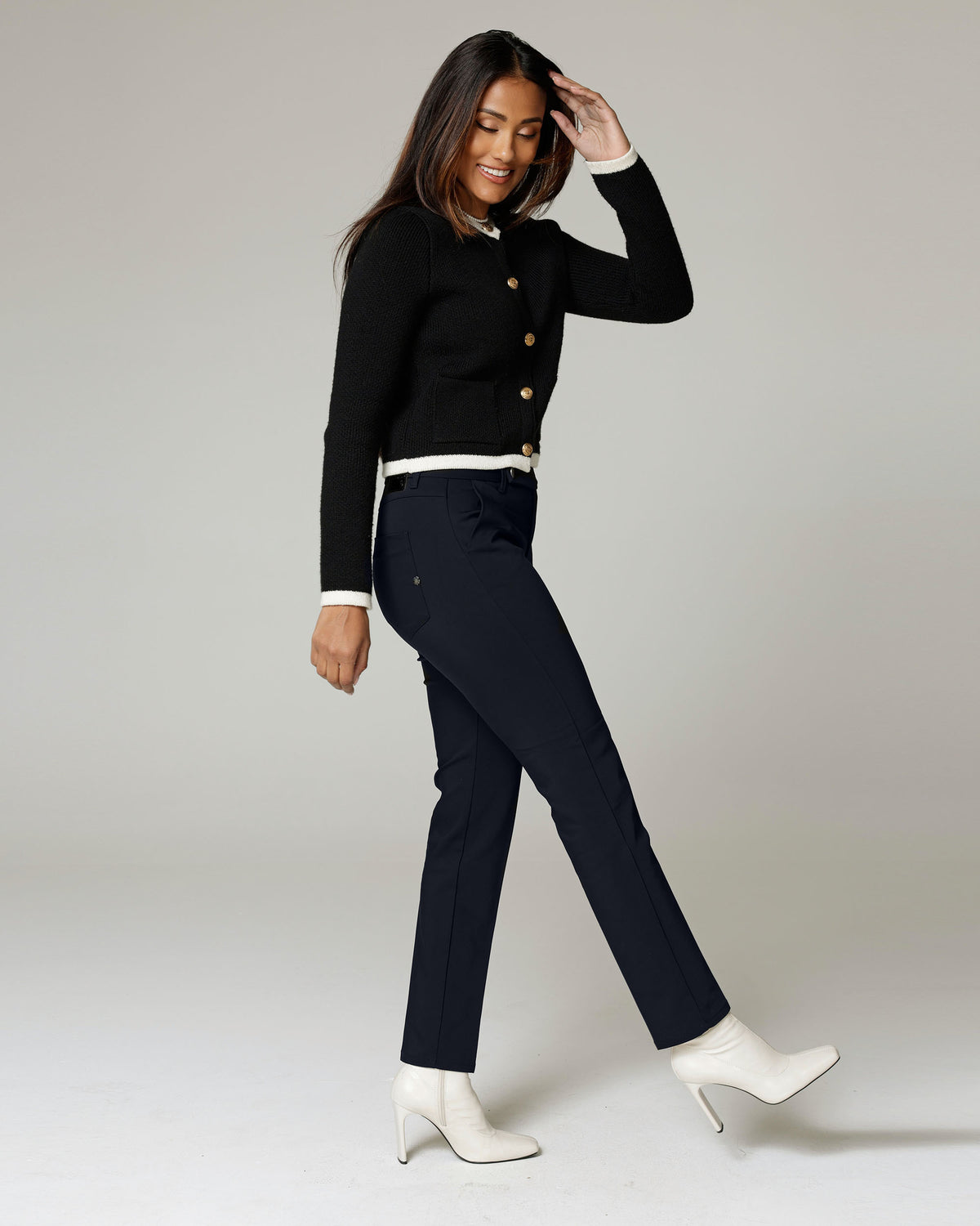 Navy Chinos | The Latina