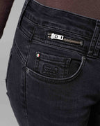 Blue Black Skinny Jeans | The Manuela