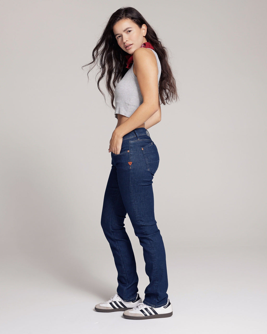 Dark Prewashed Straight Jeans | The Diamond